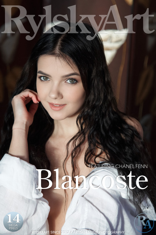 On the magazine cover of Blancoste Rylsky Art is astonishing Chanel Fenn
