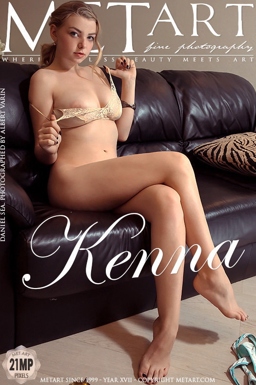 On the magazine cover of Kenna MetArt is astounding Daniel Sea