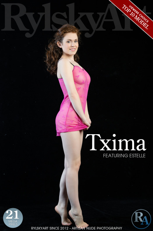 On the cover of Txima Rylsky Art is exalted Estelle