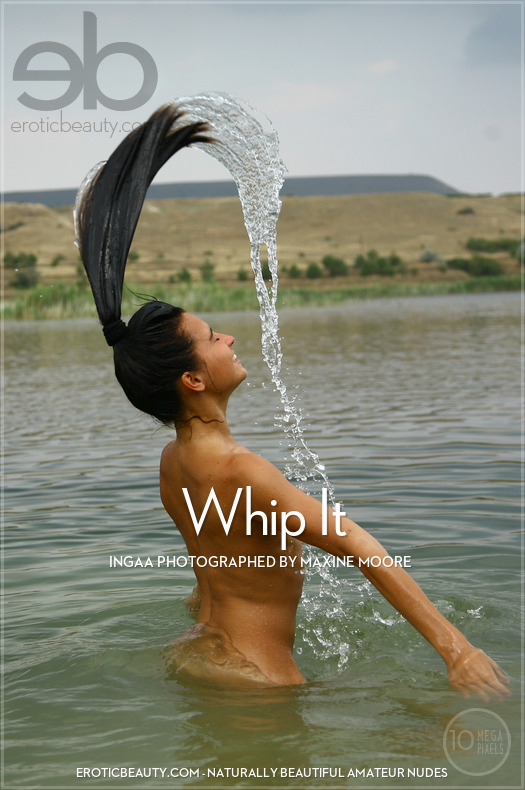 On the magazine cover of Whip It Erotic Beauty is impressive Ingaa