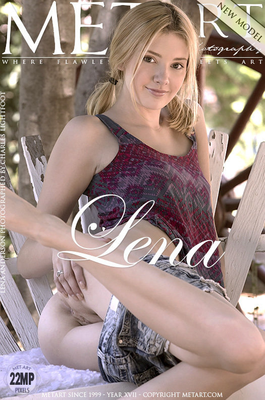 On the cover of Presenting Lena Anderson MetArt is supernal Lena Anderson