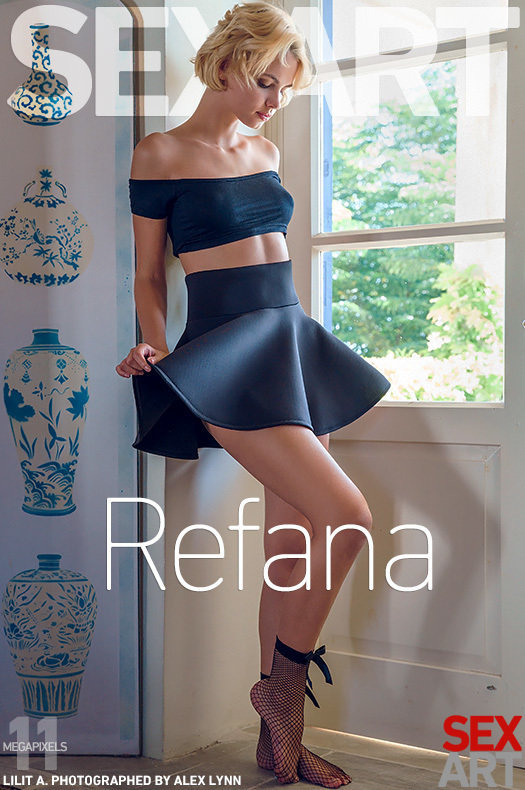 On the magazine cover of Refana SexArt is wonderful Lilit A
