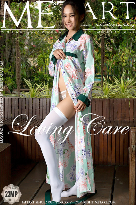 On the cover of Loving Care MetArt is amazing Mayuko