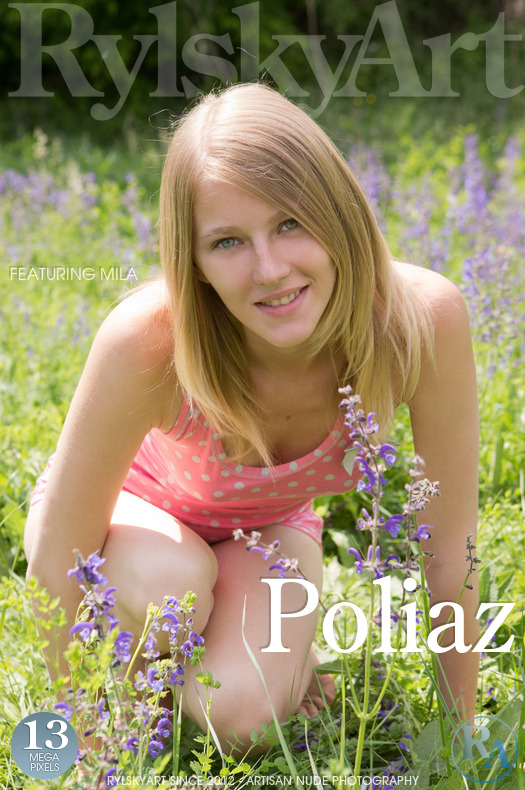 On the magazine cover of Poliaz Rylsky Art is astonishing Mila