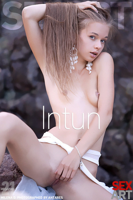 On the cover of Intun SexArt is miraculous Milena D