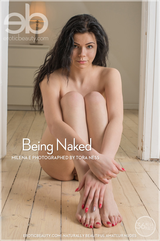On the cover of Being Naked Erotic Beauty is awesome Milena E