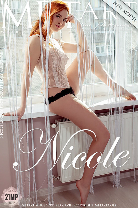 On the magazine cover of Presenting Nicole La Cray MetArt is elevated Nicole La Cray