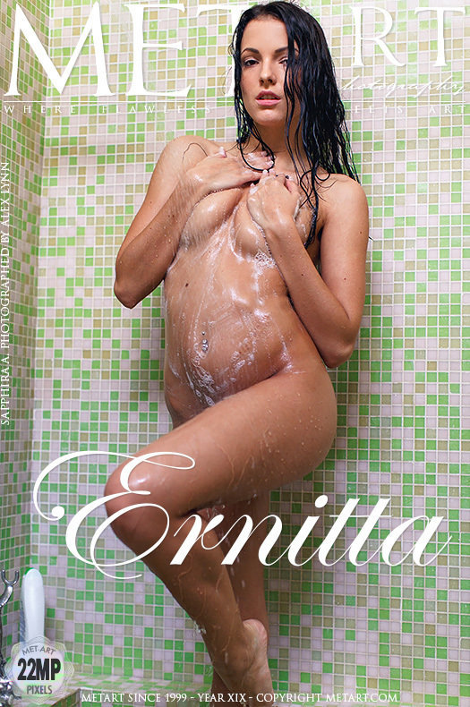 On the magazine cover of Ernitta MetArt is astonishing Sapphira A