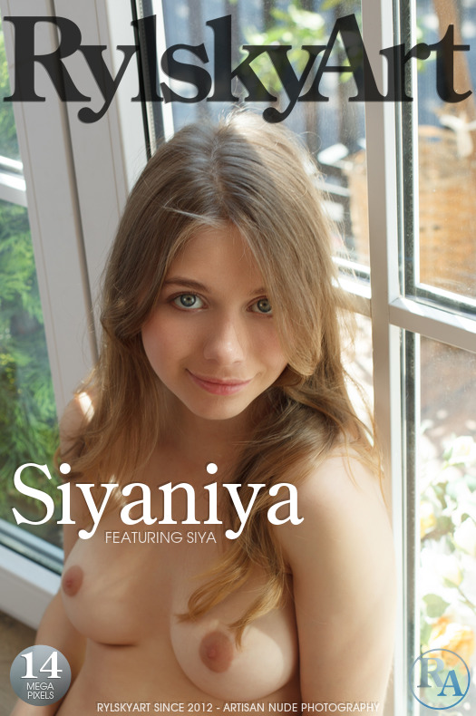 Magazine coverSiya wearing only a smile medium natural breasts